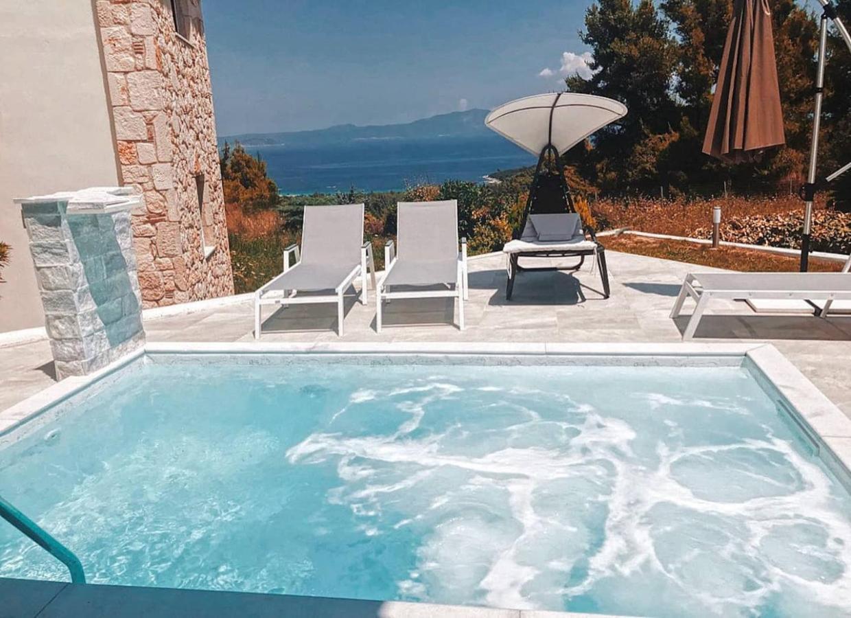 Earthy Boutique Luxurious House -Marble Luxury House Villa Paliouri Exterior foto